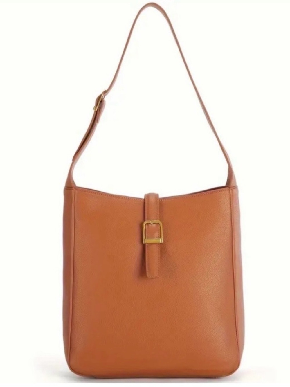BEAUTIFUL TAN SOFT PU LEATHER SHOULDER BAG
